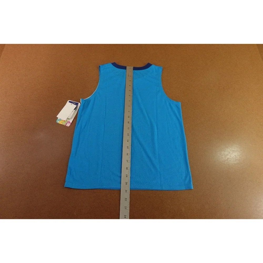 Squishmallows Girls Size 12 Blue Graphic Pajama Tank Top NWT